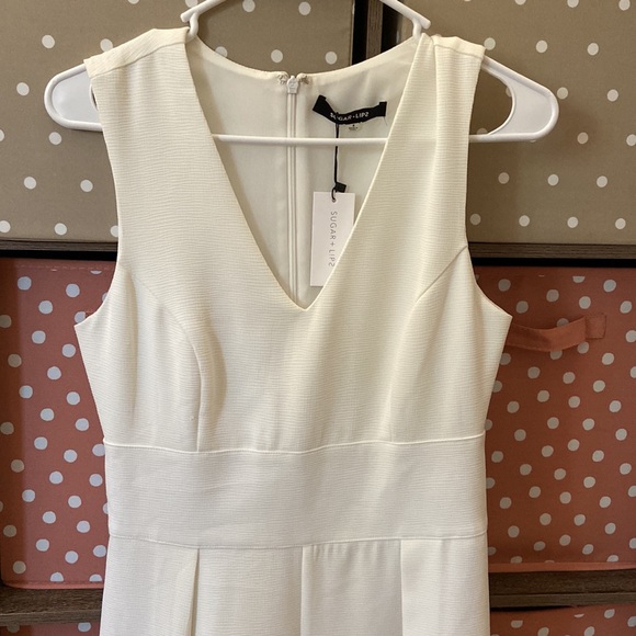 Sugar Lips NWT white jumpsuit - Picture 2 of 8